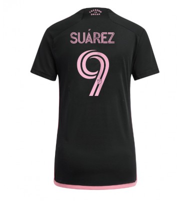 Inter Miami Luis Suarez #9 Segunda Equipación Mujer 2024-25 Manga Corta